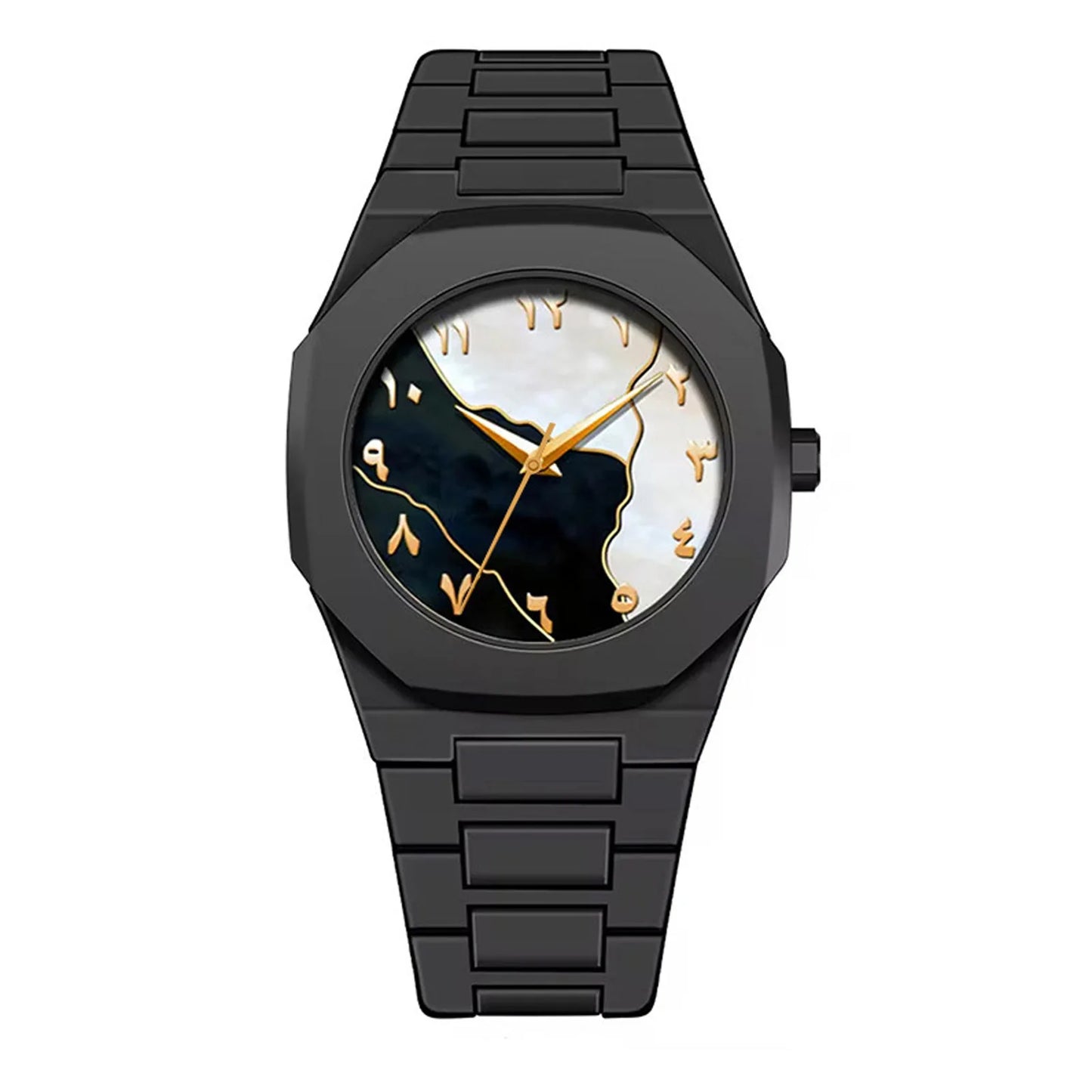 Black Arabic Aura Watch For Men Stylish Aura Watch 100% Original Watch Amazing Smart Watch